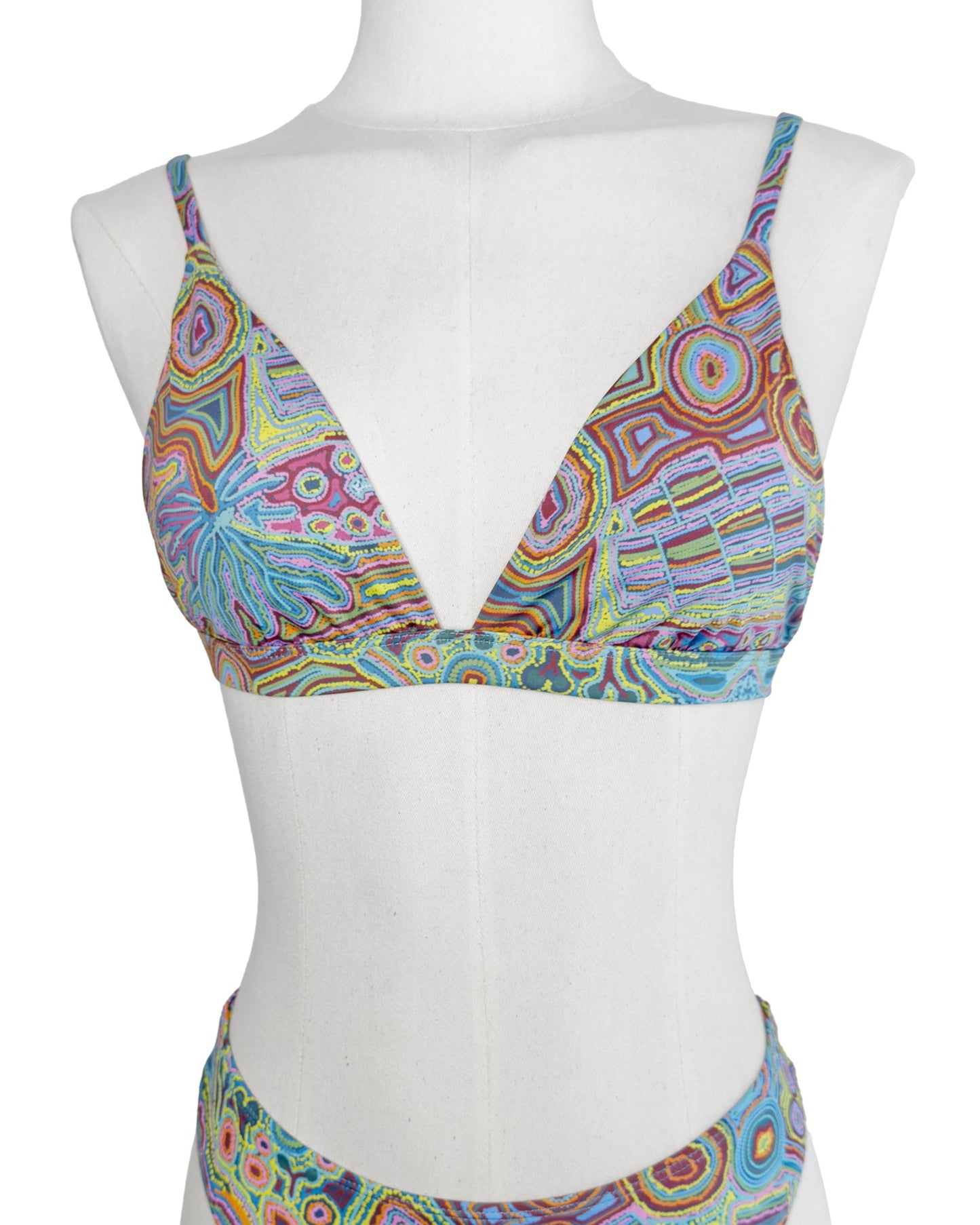 Rainbow Serpent Fixed Triangle Top