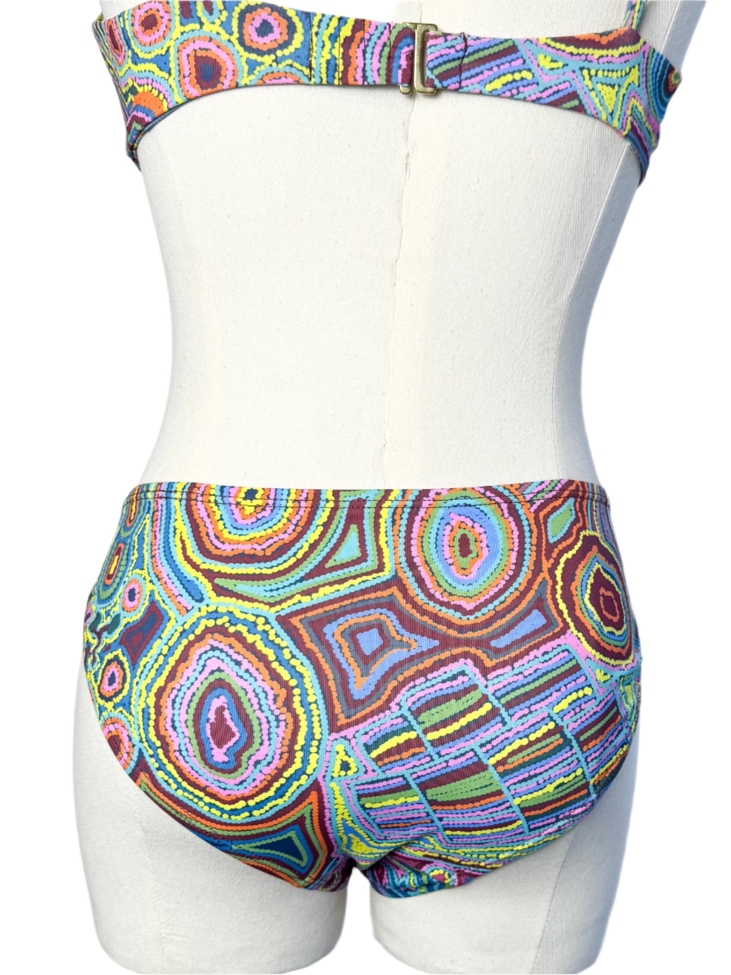 Rainbow Serpent Regular Brief Bikini Bottoms