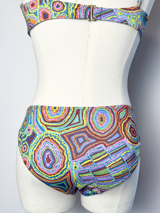 Rainbow Serpent Regular Brief Bikini Bottoms