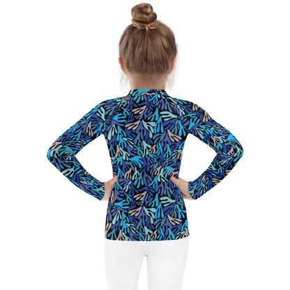 Water Plants Kids Rash Guard