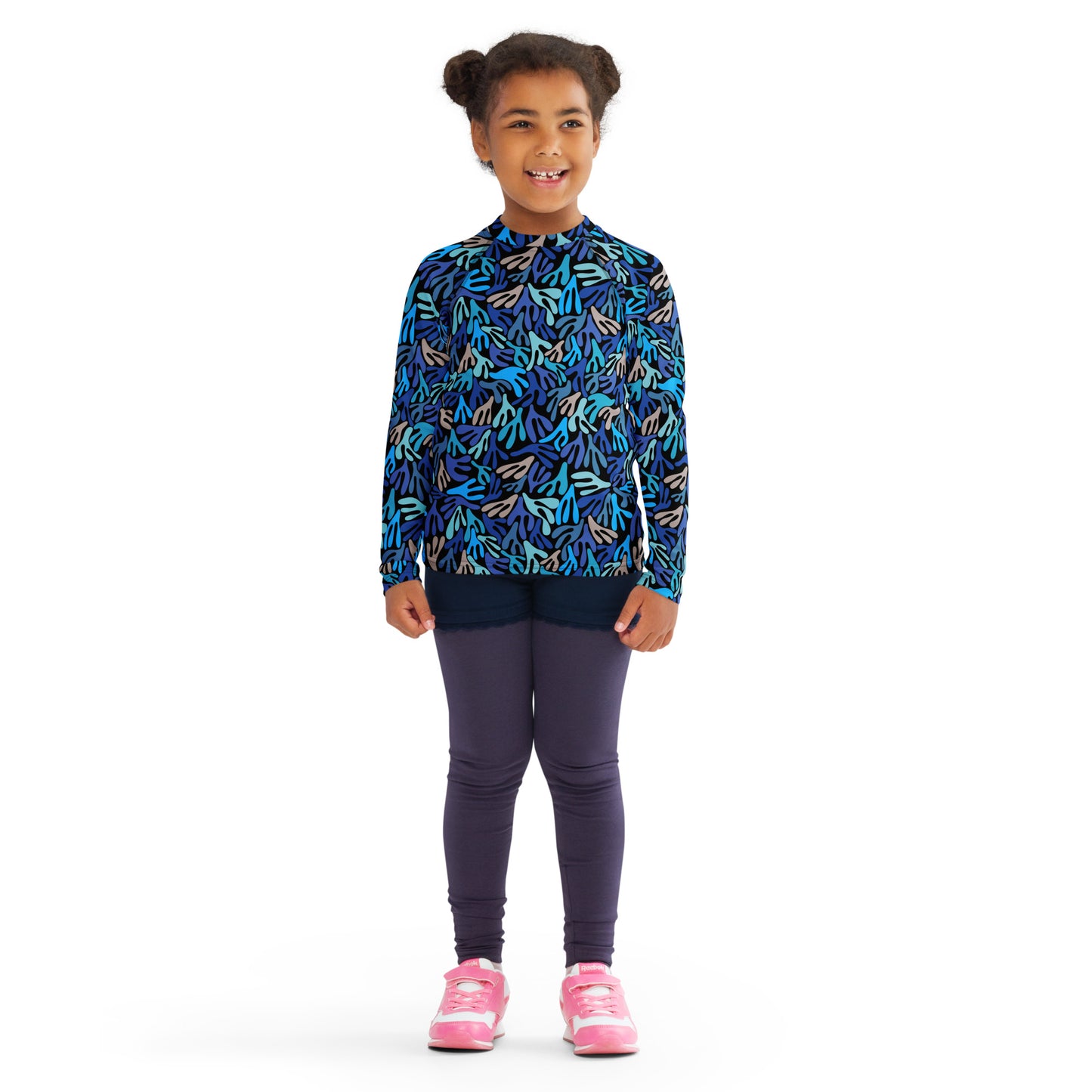 Water Plants Kids Rash Guard