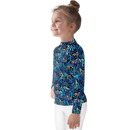 Water Plants Kids Rash Guard