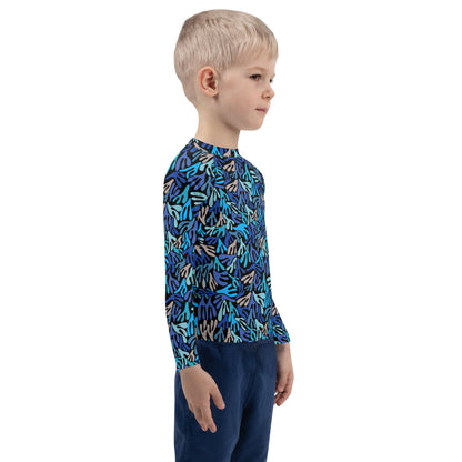 Water Plants Kids Rash Guard