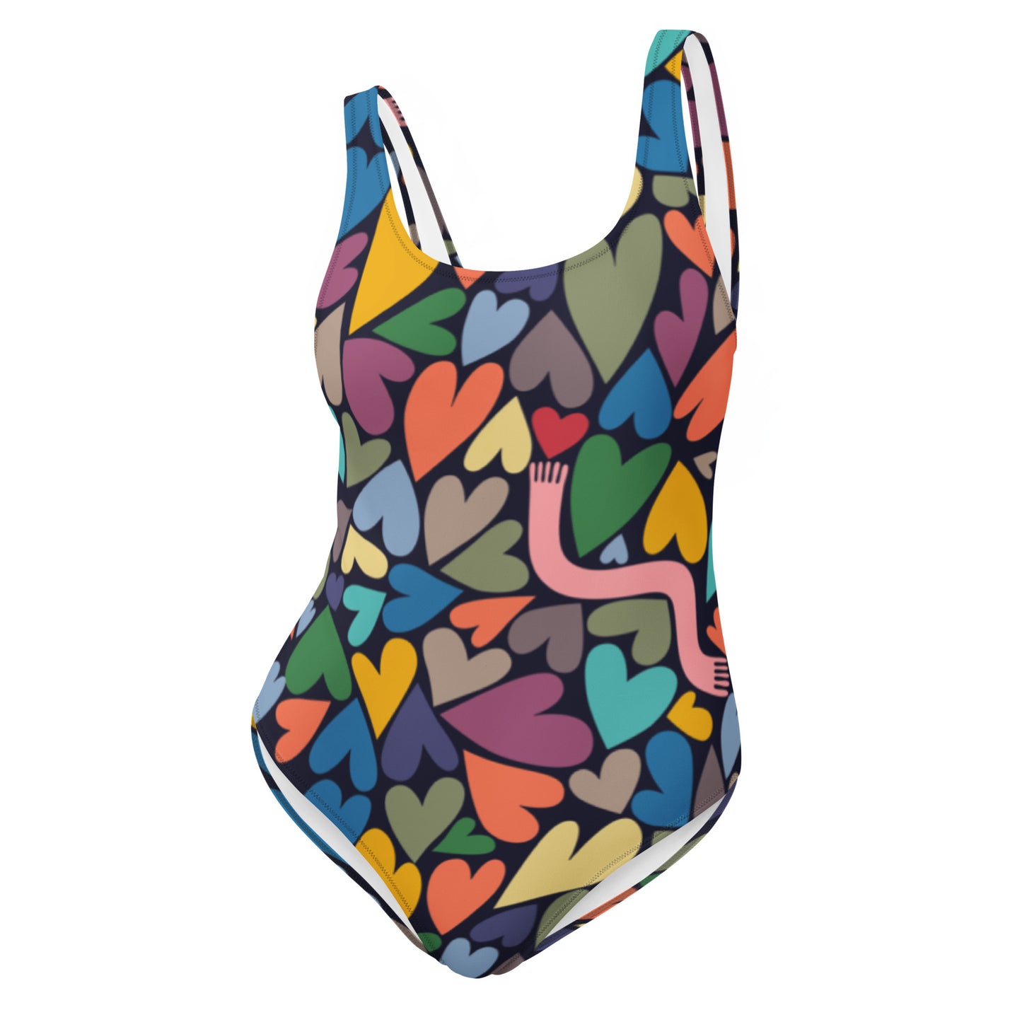 Heart Chase One-Piece Swimsuit