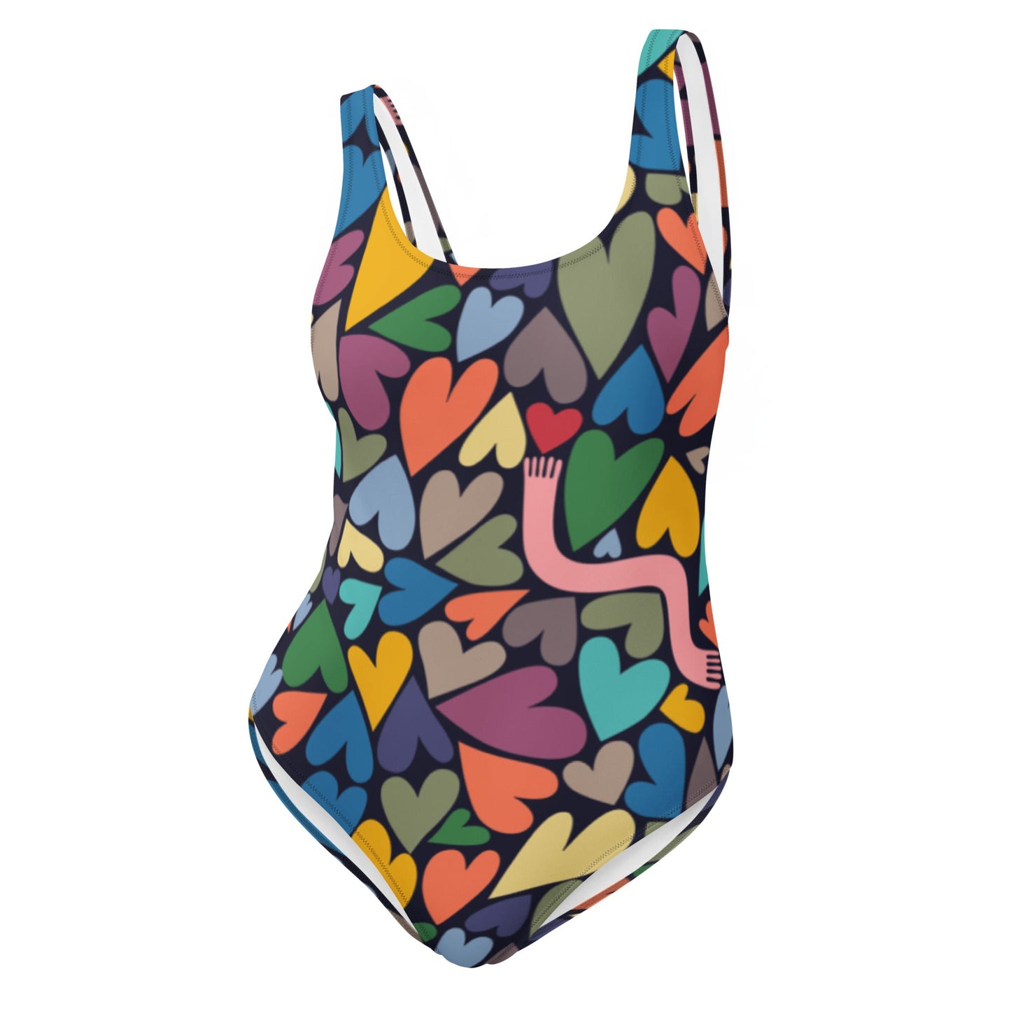 Heart Chase One-Piece Swimsuit - SALE