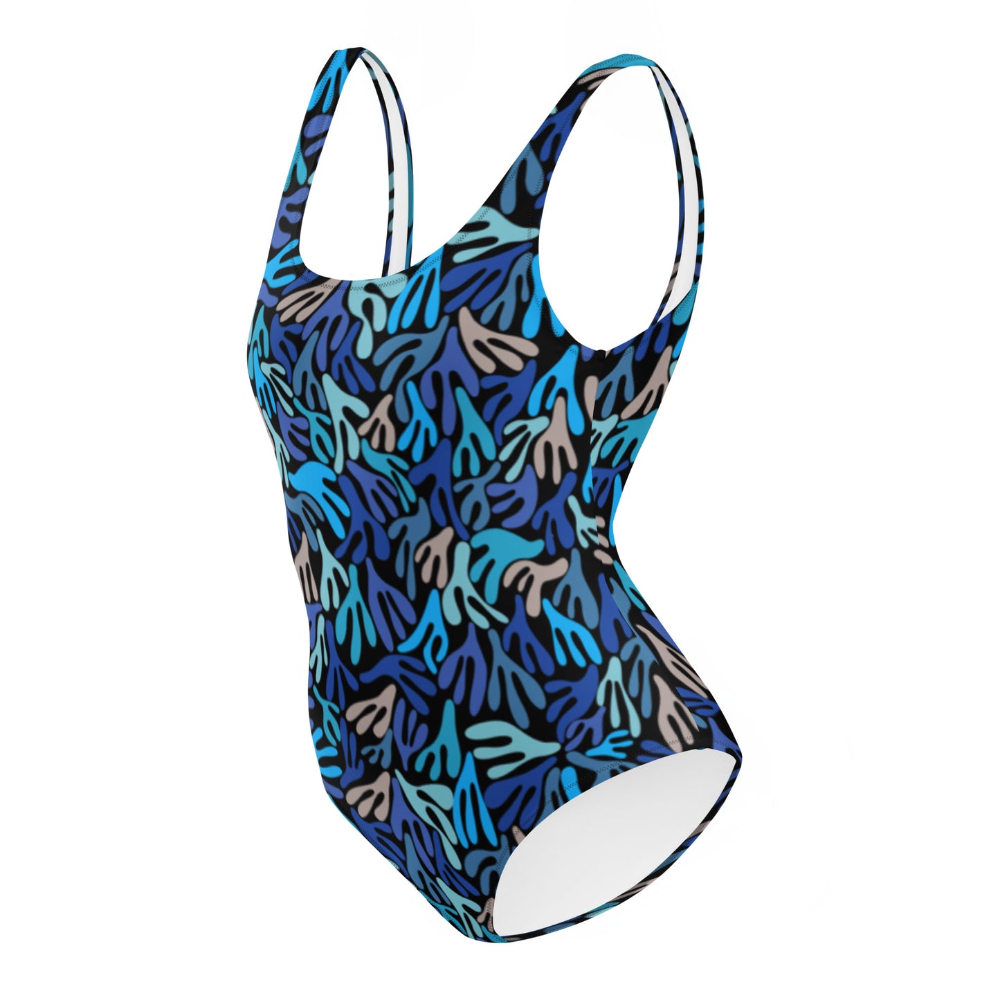 Water Plants One-Piece Swimsuit