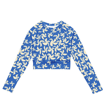 Birds Crop Top Rashie - SALE