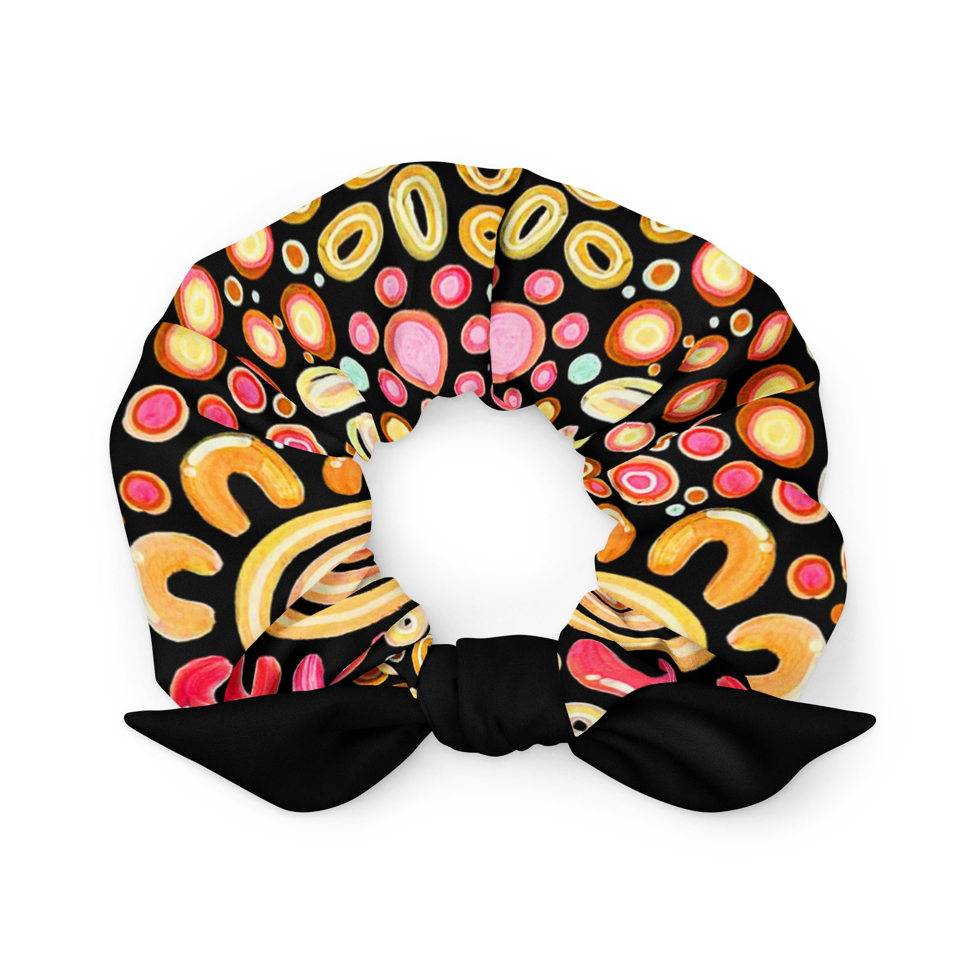 All-Over Print Recycled Scrunchie