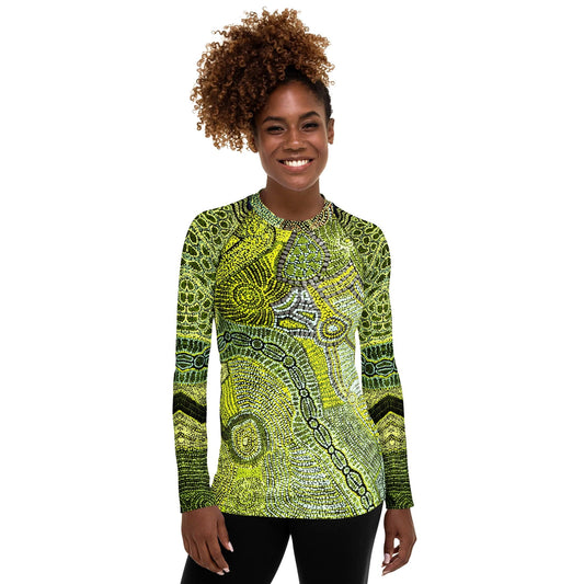 Minyma Kutjara - Long-sleeve Rashguard women-SALE