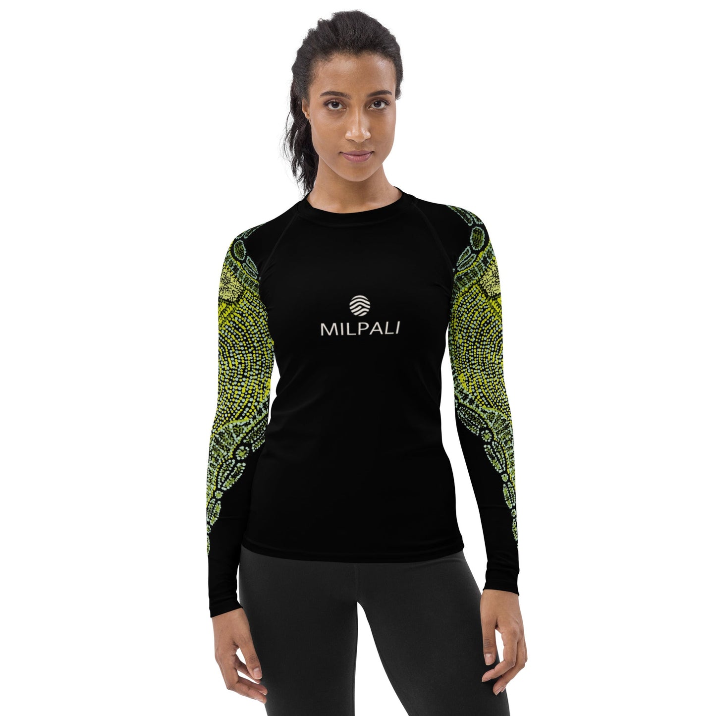 Green Path - Long-sleeve Rashguard women-SALE