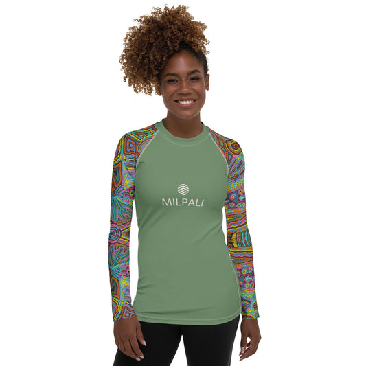 Rainbow Serpent - Rashguard femme