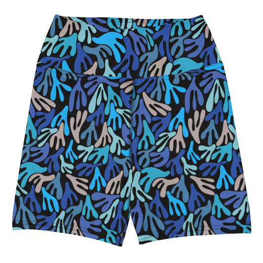 Underwater Plants Swim and Yoga Shorts