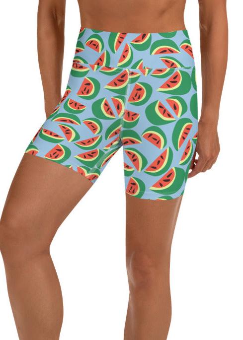 Watermelons Swim and Yoga Shorts - SALE