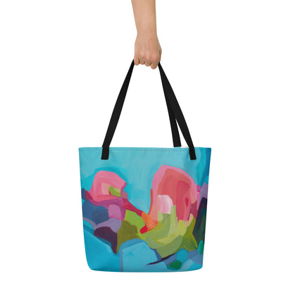 Dip in the pool - Large Tote Bag - Milpali