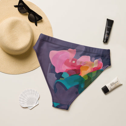 We should all be more Purple - Recycled high-waisted bikini bottom - Milpali