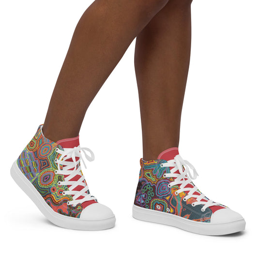 Women’s high top canvas shoes - Milpali